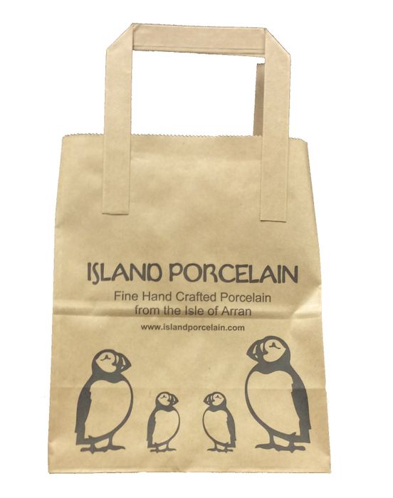 Island Porcelain Boxes, Stickers and Bags